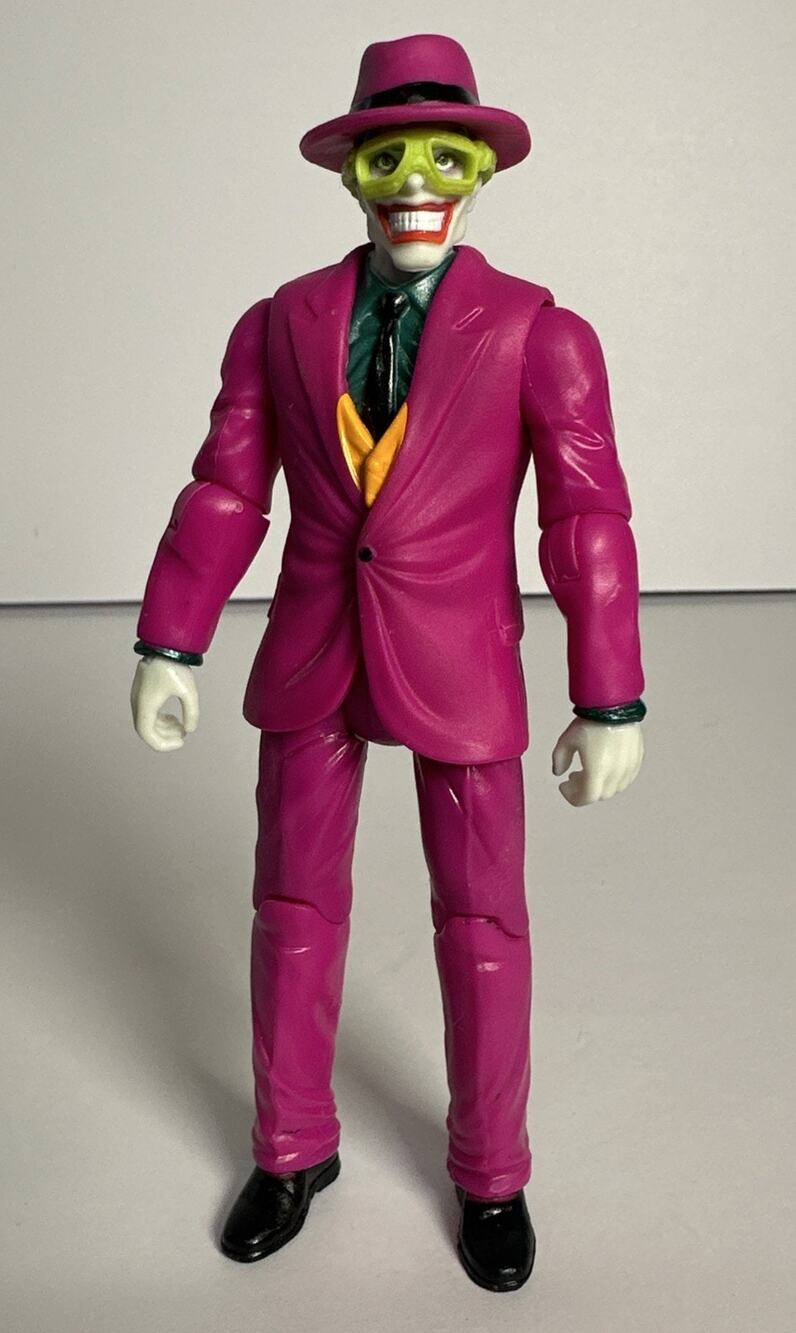 Batman Missions Joker '66 Style Toy Action Figure W/ Hat 6" And Glasses RARE!